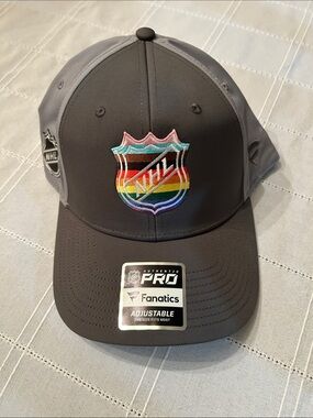 NFL Gray and Rainbow Logo Men's Cap